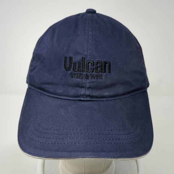 Vulcan Steel & Wire Baseball Cap Blue One Size Adjustable Embroidered AMC - Picture 2 of 9